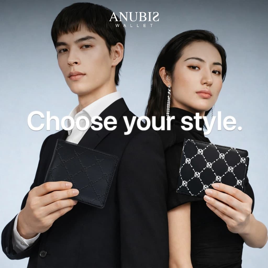 Mr Mads - Anubis Dompet Lipat Pria Bahan Premium Cosmos