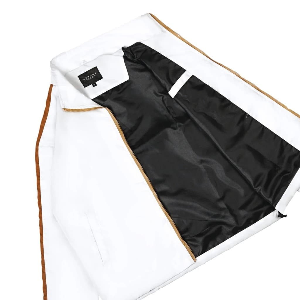 Mr Mads - Aspinall Jacket Track Top - White Gold