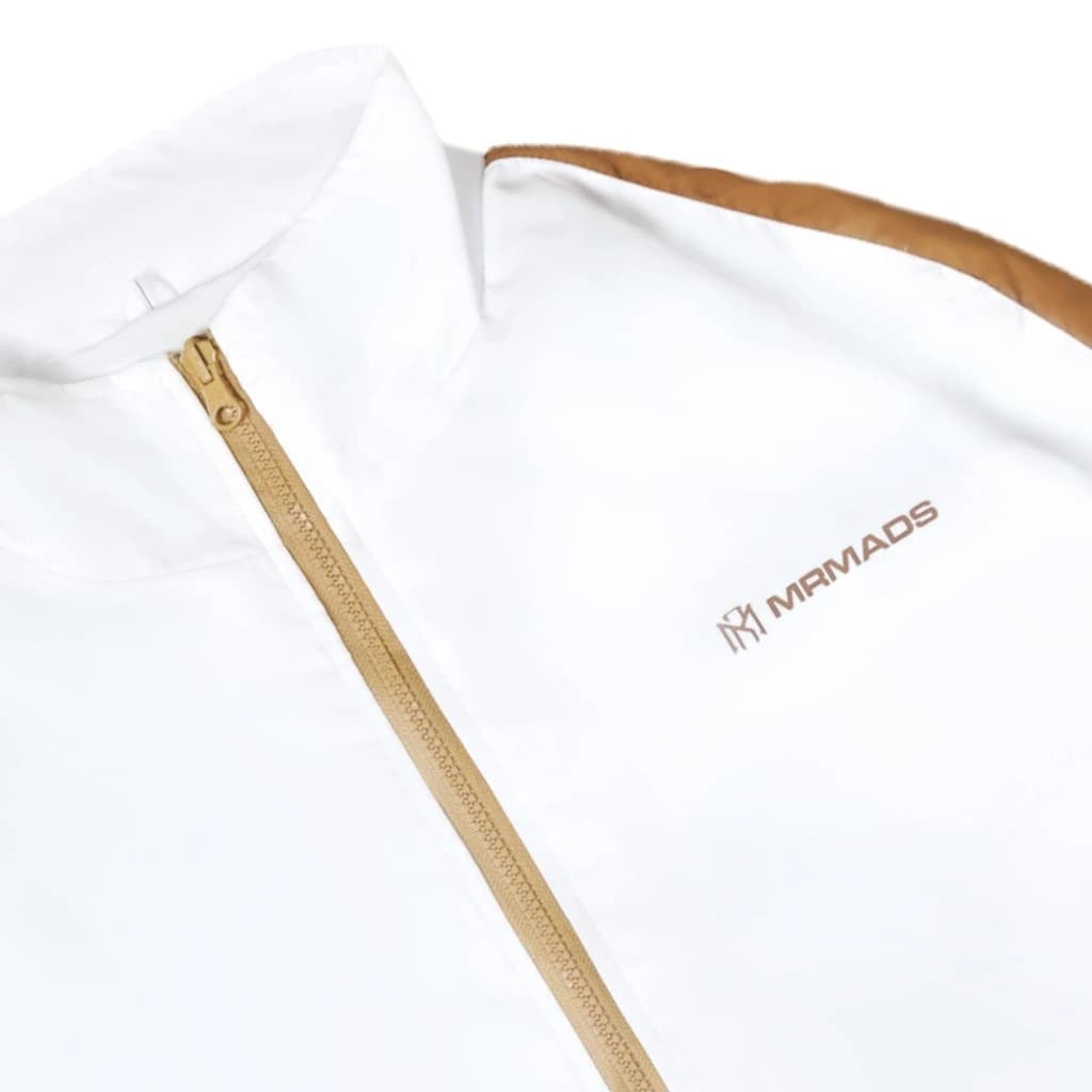 Mr Mads - Aspinall Jacket Track Top - White Gold
