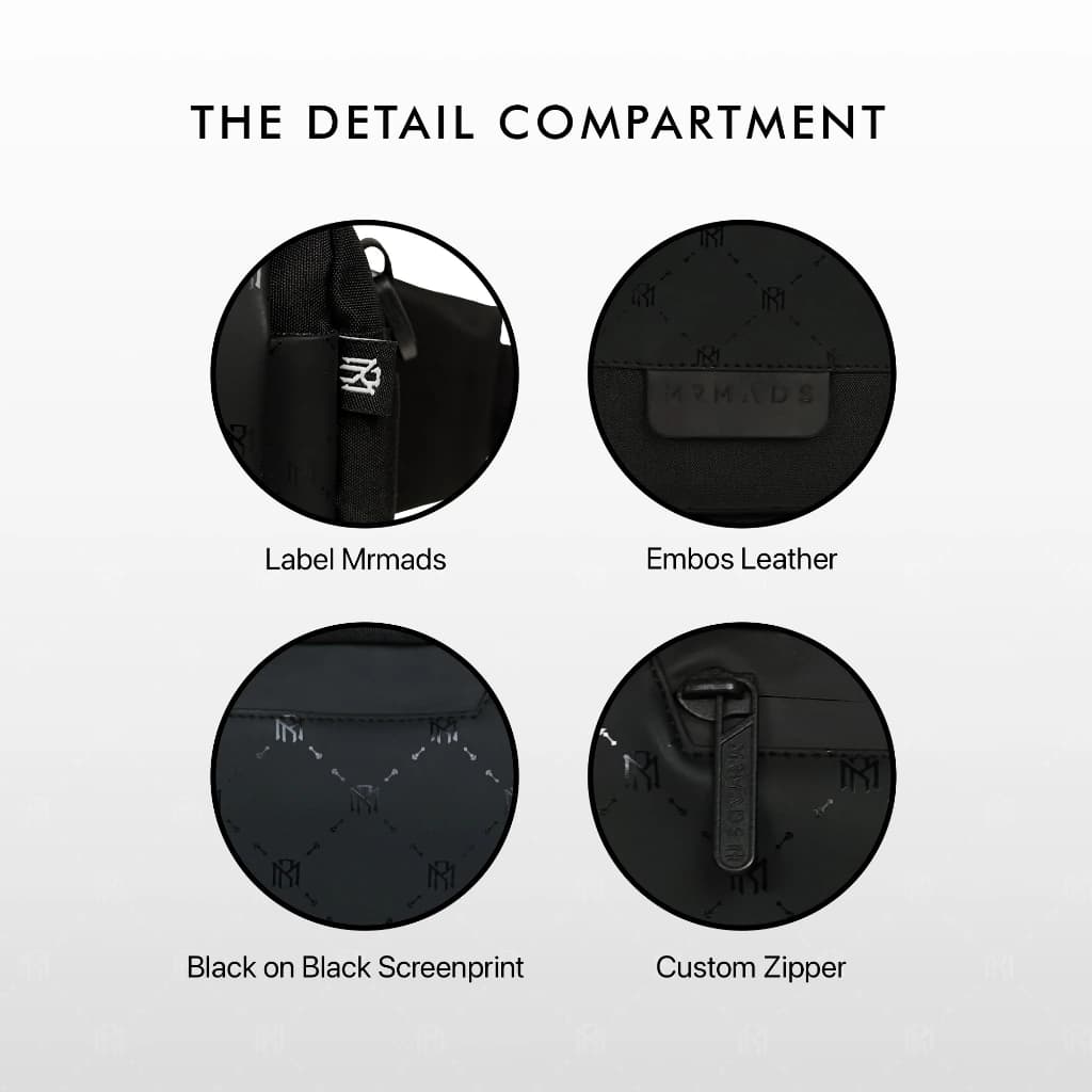 Mr Mads - Athena Sling Bag Shoulder Bag Hand Bag Waist Bag Executive Series