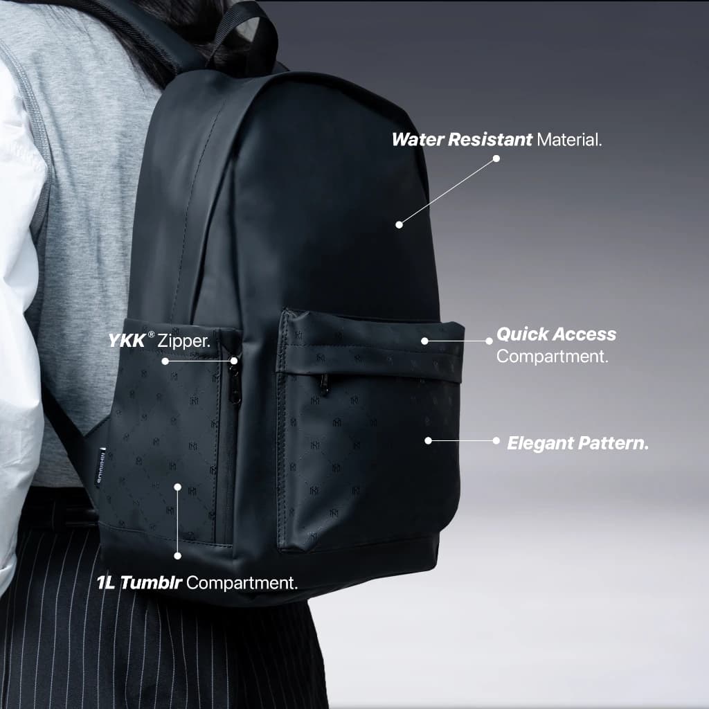 Mr Mads - Blazer Backpack Pria Tas Ransel Pria Wanita Tas Punggung Pria Outdoor Kapasitas Besar Tas laptop 14 Inc - Waterproof