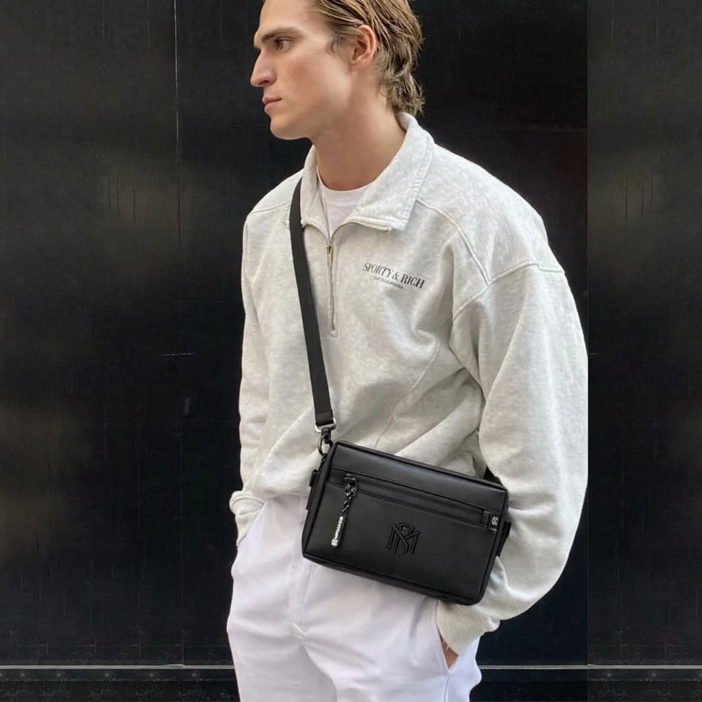 Mr Mads - Mileva Clutch Bag Pro Vol.2 - Hand Bag Sling Bag Pouch Bag Hanging Bag Tas Selempang HP Dompet - Organizer Card Pocket Waterproof Multifungsi