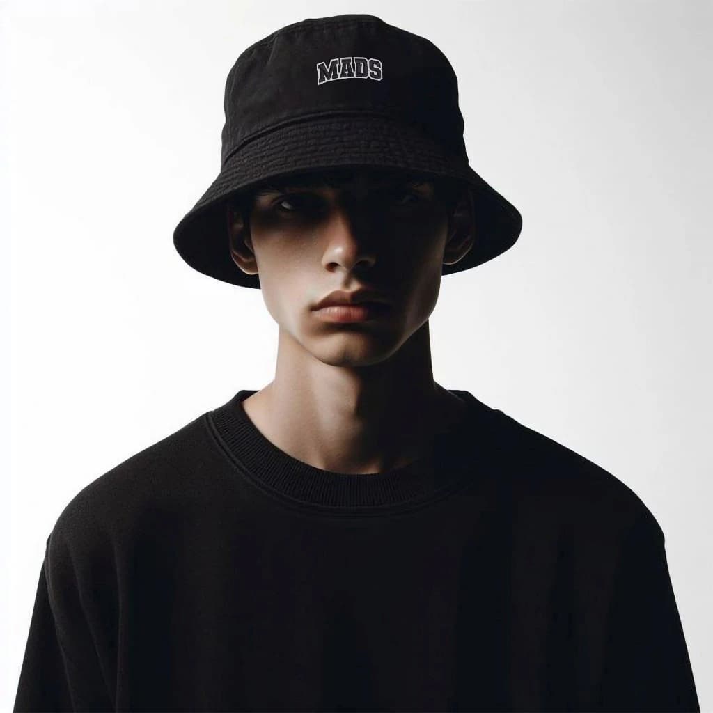 Mr Mads - Bucket Hat Brennan - Black