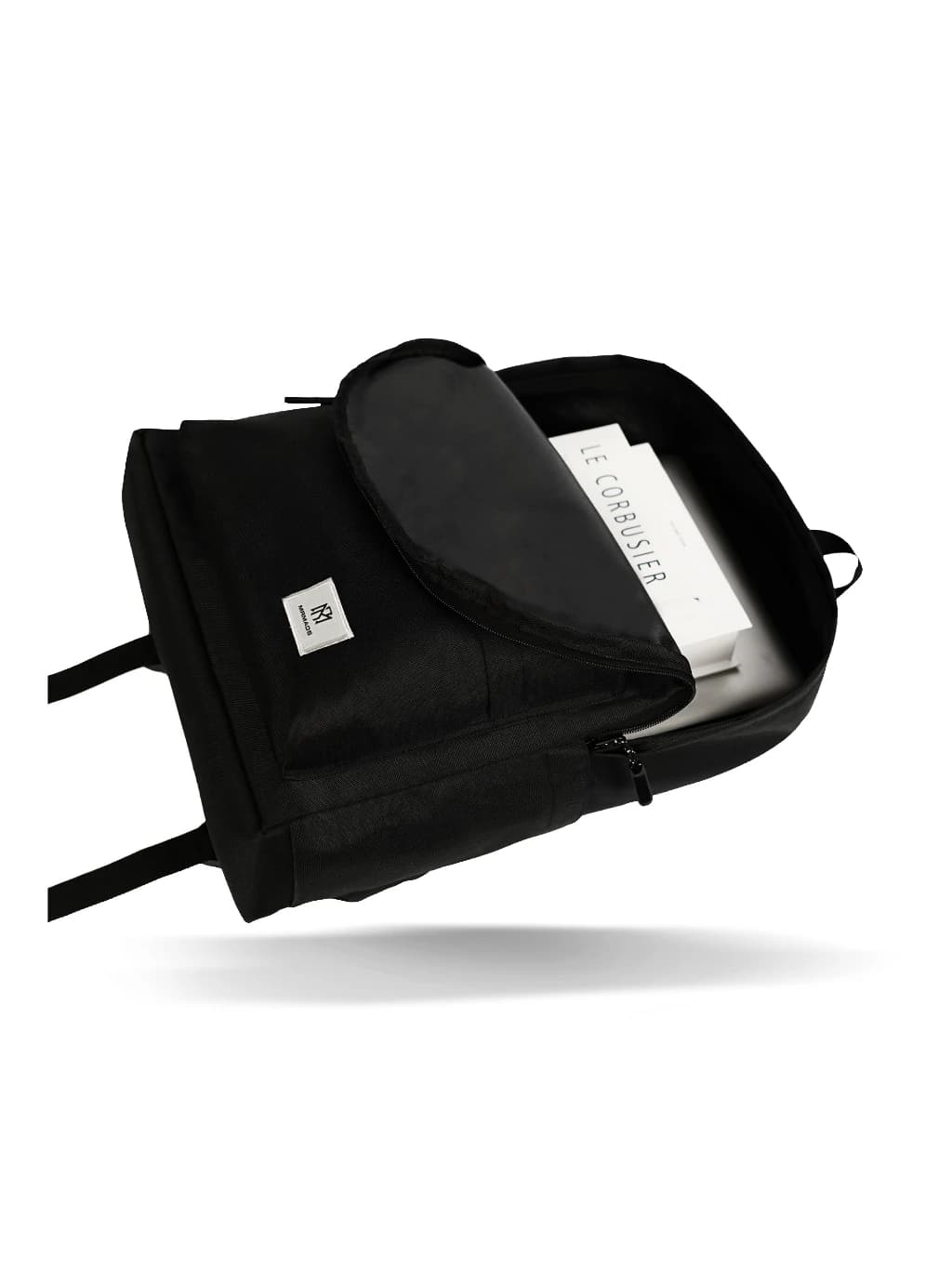 Mr Mads - Tas Ransel Calvin Black Backpack