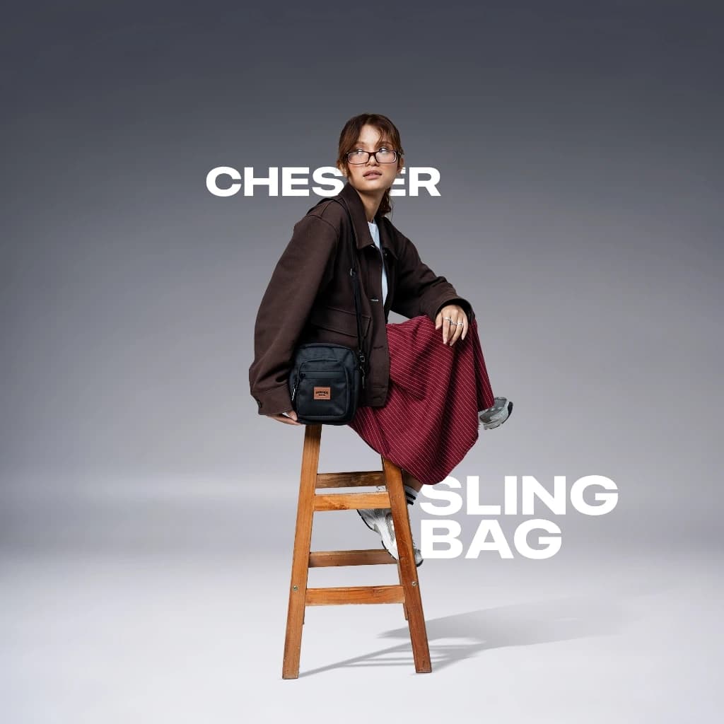 Mr Mads - Chester Sling Bag Tas Selempang Pria Waistbag Pria crossbody & shoulder bags