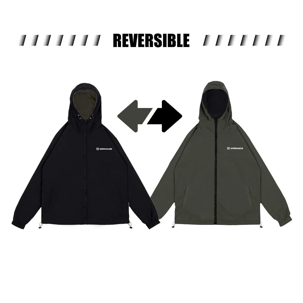 Mr Mads - Reversible Jacket Chimaev - Army Black