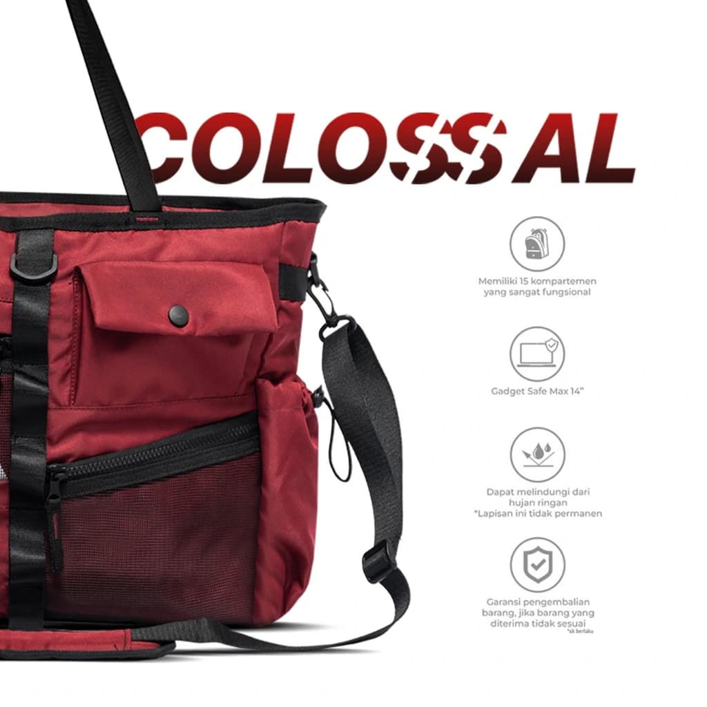 Mr Mads - Colossal Totebag Series