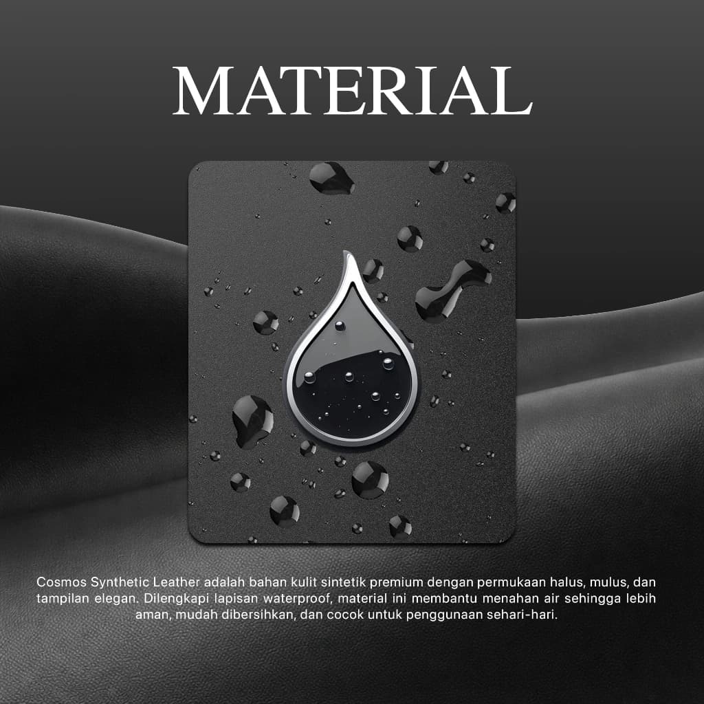 Mr Mads - Detroid Dompet Lipat Pria Bahan Premium Cosmos
