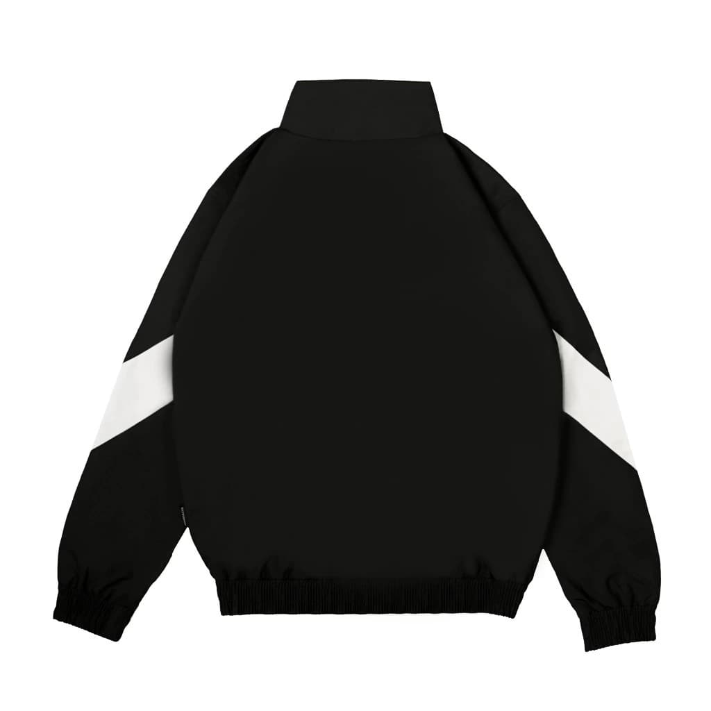 Mr Mads - Track Suit Jacket Draymond Black Strip White