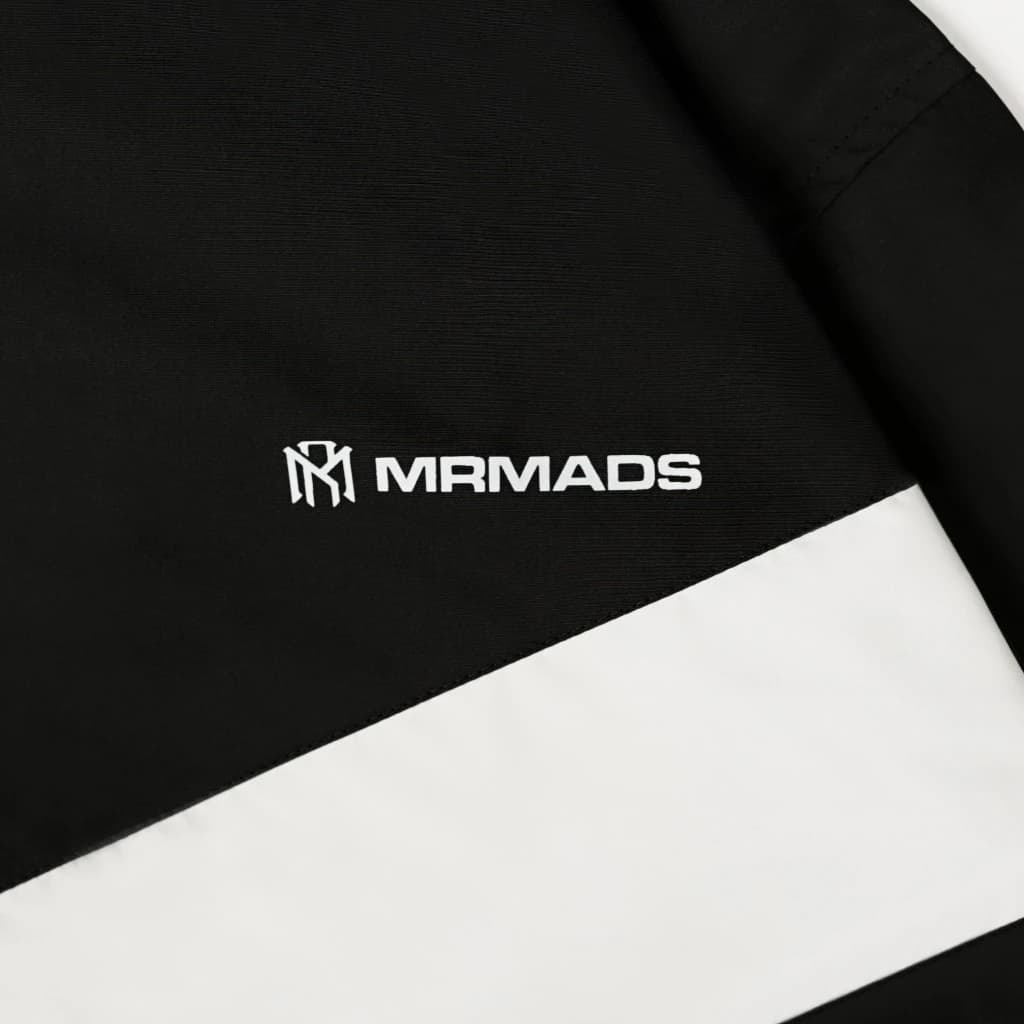 Mr Mads - Track Suit Jacket Draymond Black Strip White
