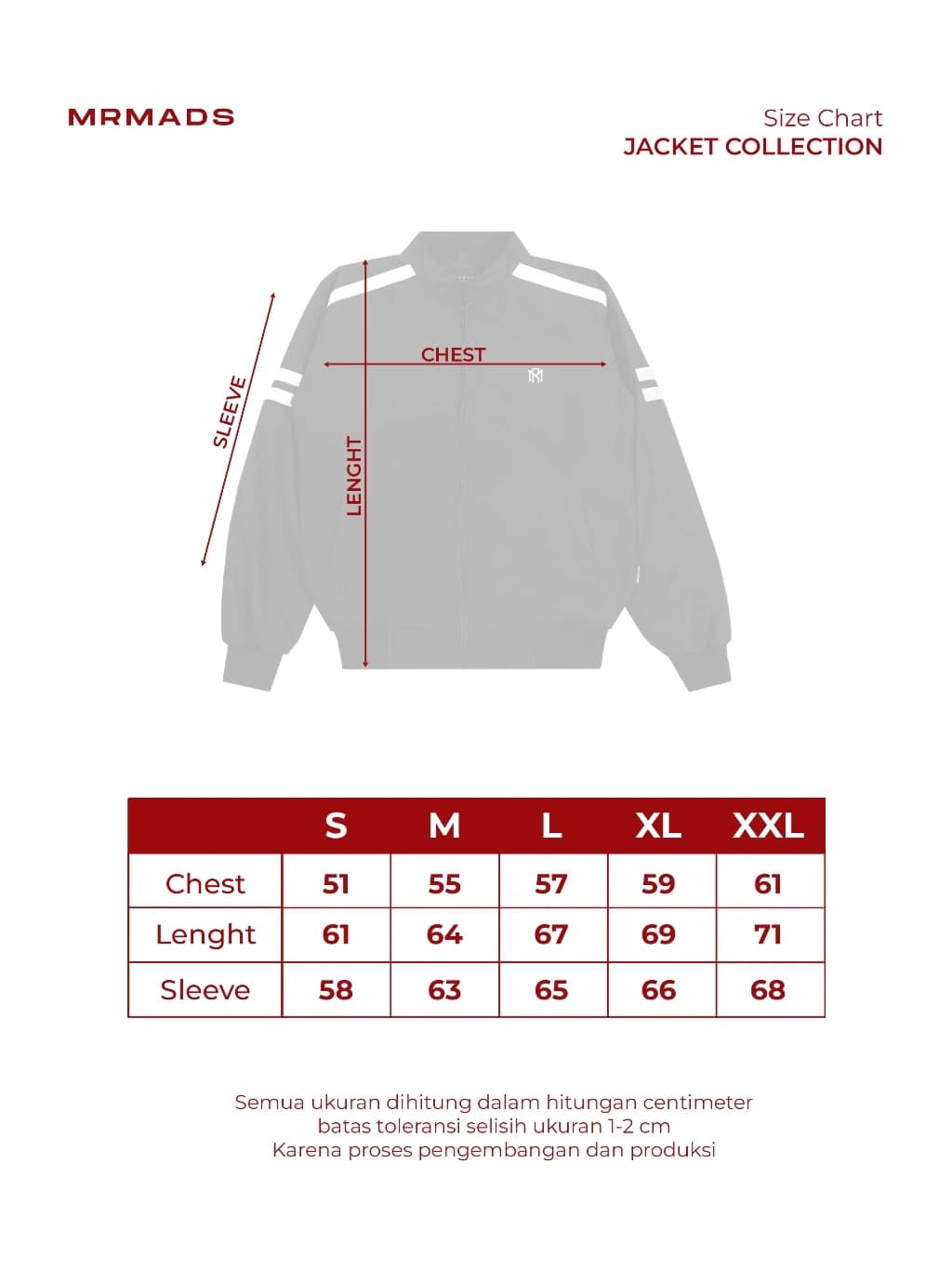 Mr Mads - Tracktop Jacket Black Eclipse