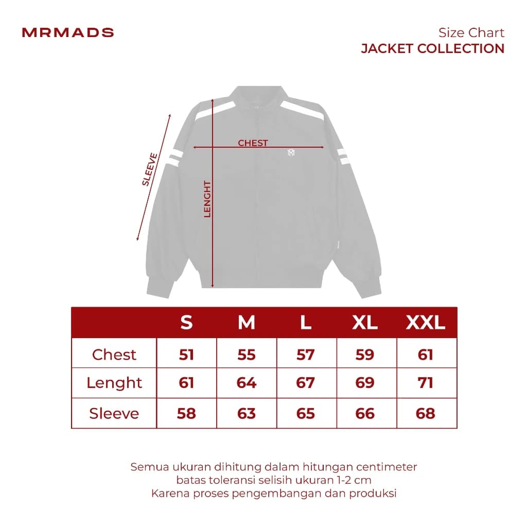 Mr Mads - Tracktop Jacket Black Eclipse