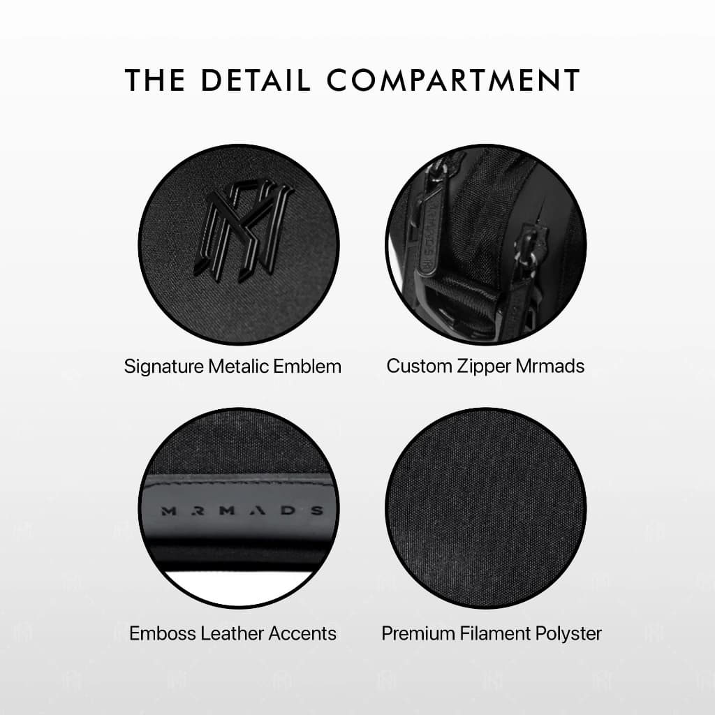 Mr Mads - Elysium  Sling Bag Waist Bag Shoulder Bag Chest Bag