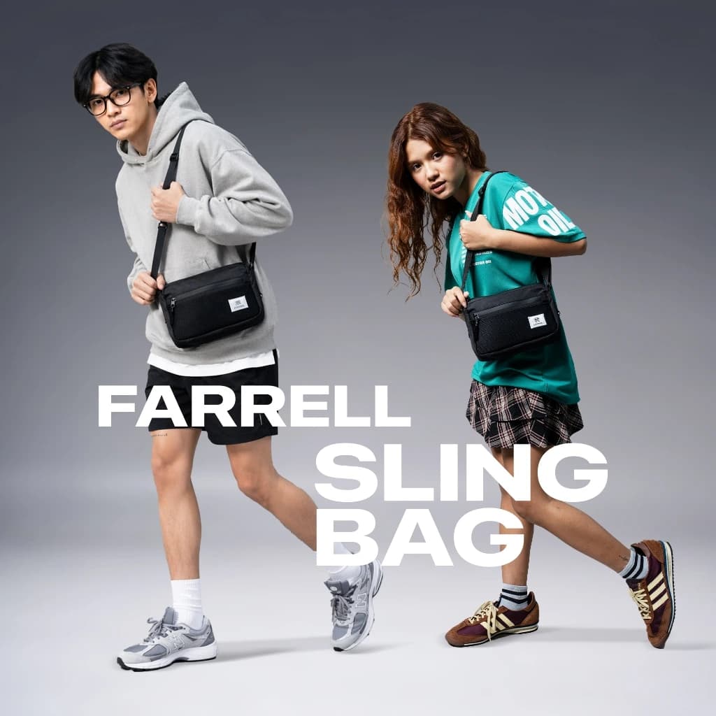 Mr Mads - Farrell - Sling Bag Tas Selempang Pria AUTHENTIC