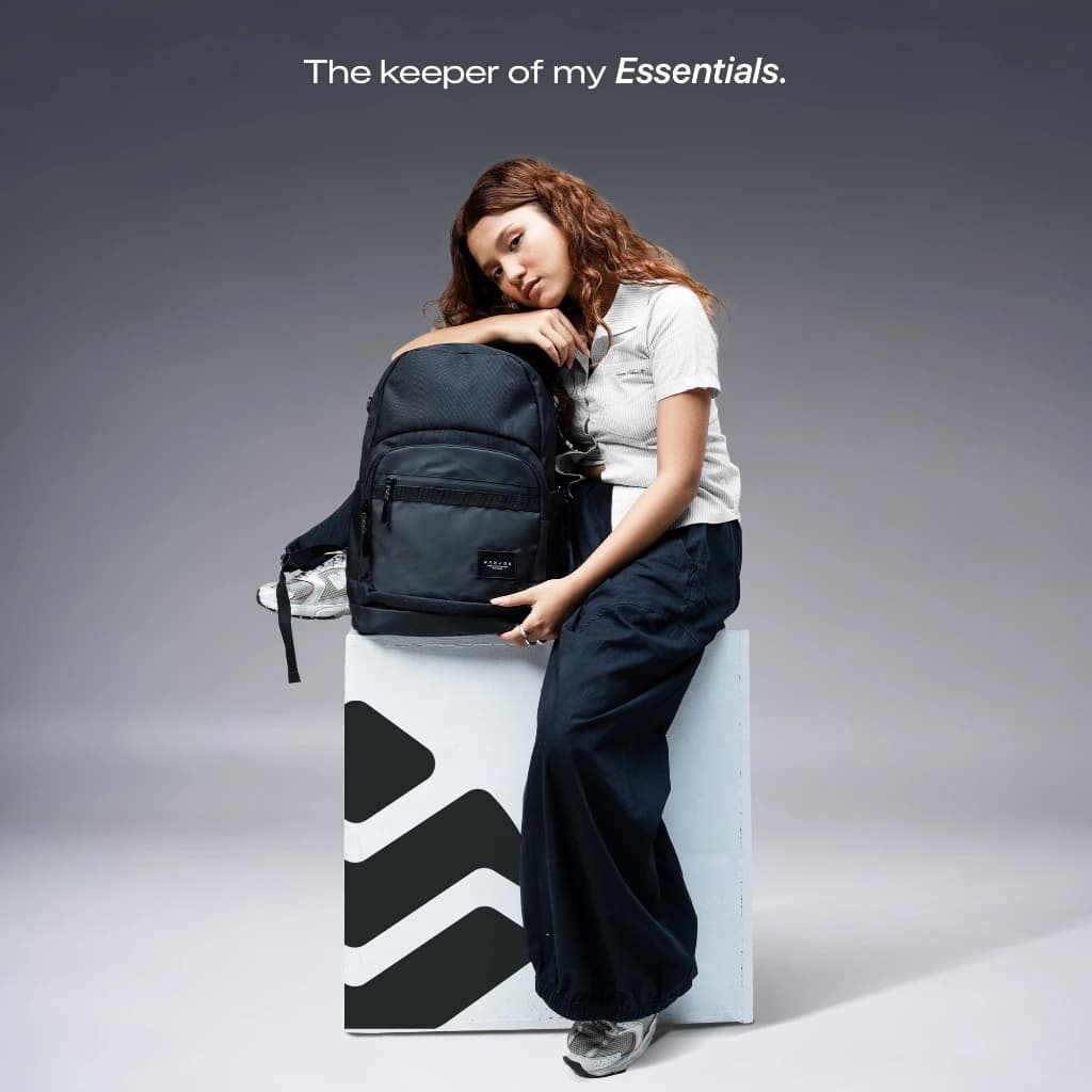 Mr Mads - Backpack FOWLER Tas Ransel Laptop Pria Wanita Tas Punggung Perempuan Tas Sekolah Tas Kuliah Tas Leptop 14-16 inch