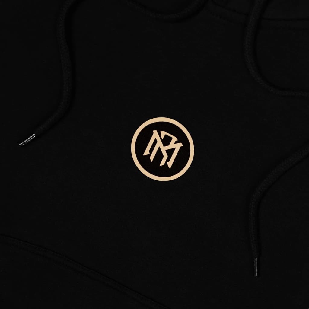 Mr Mads - Sweater Hoodie Harden - Black
