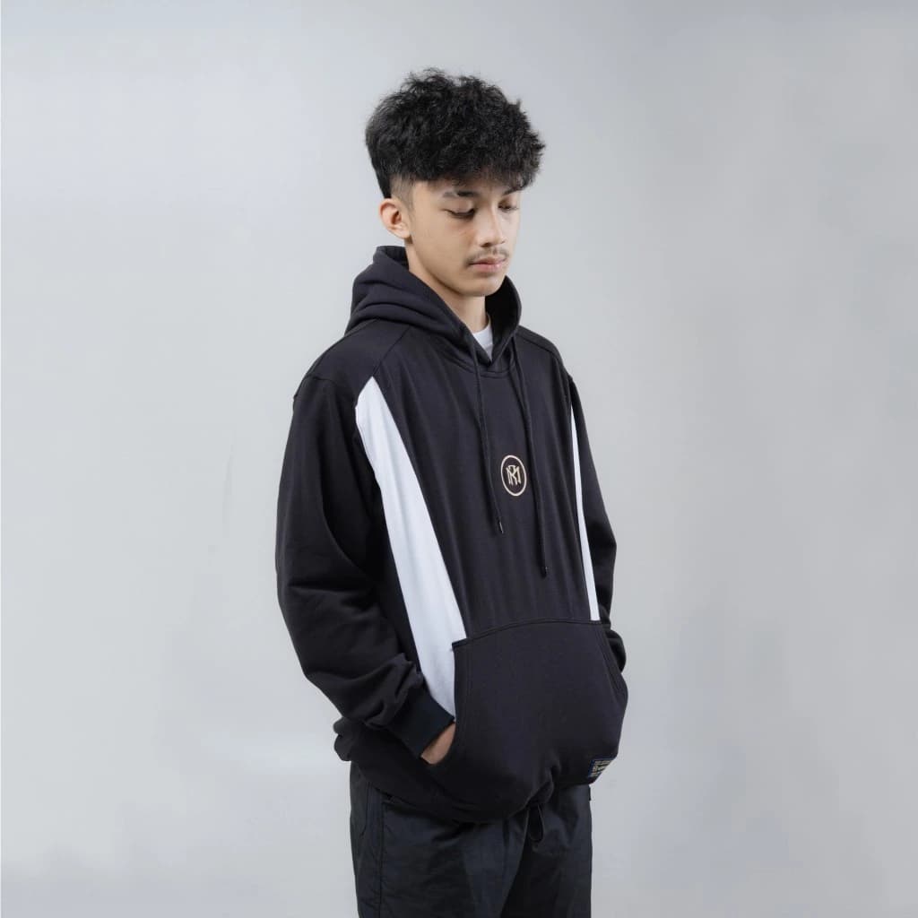 Mr Mads - Sweater Hoodie Harden - Black