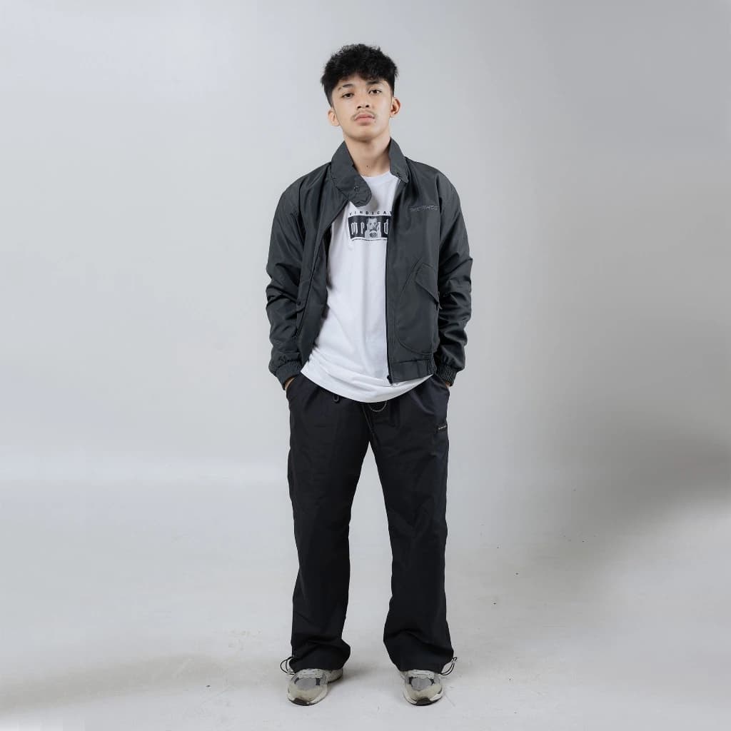 Mr Mads - Howard Jacket Boxy Cut - Grey