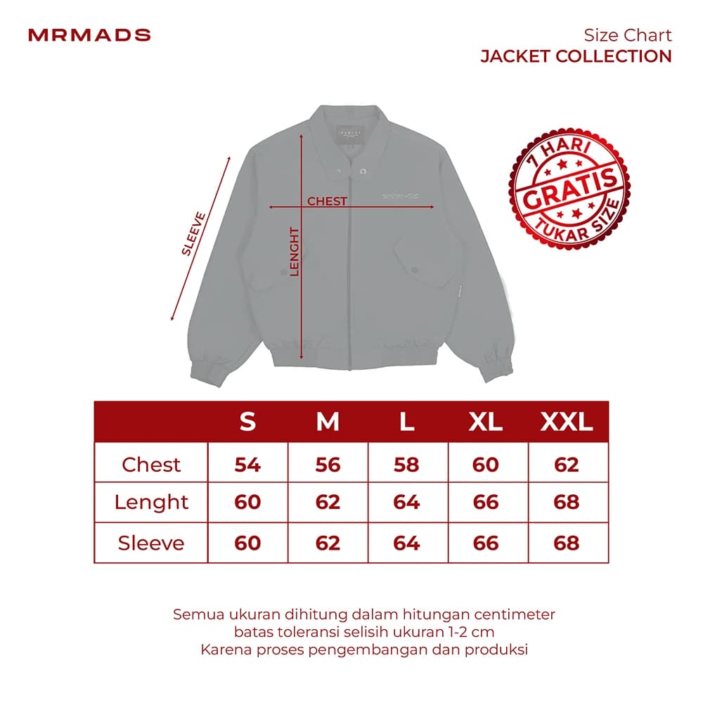Mr Mads - Howard Jacket Boxy Cut - Grey