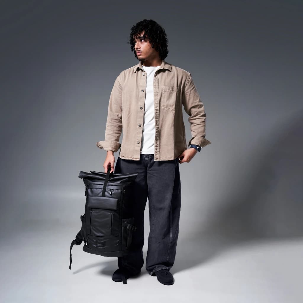 Mr Mads - Hunter Backpack Pria - Tas Ransel Outdoor Kapasitas Besar Muat Laptop 15 Inc - Waterproof