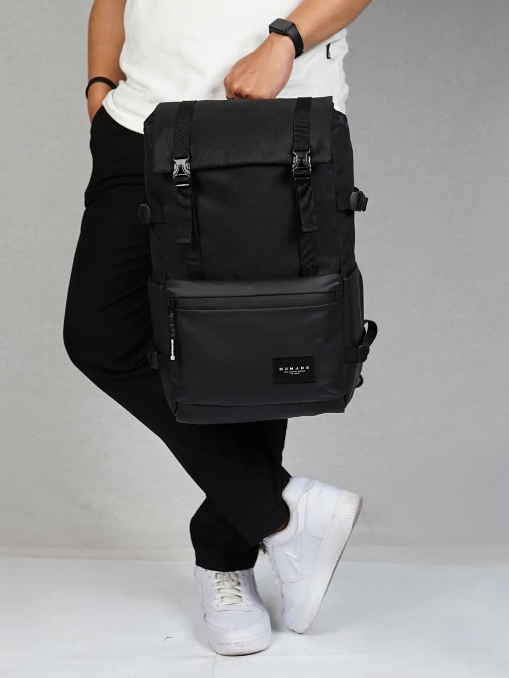 Mr Mads - Jasper Backpack Tas Ransel Laptop Pria Tas Sekolah Tas Kuliah Tas Laptop Tas Kerja Cowok Terbaru