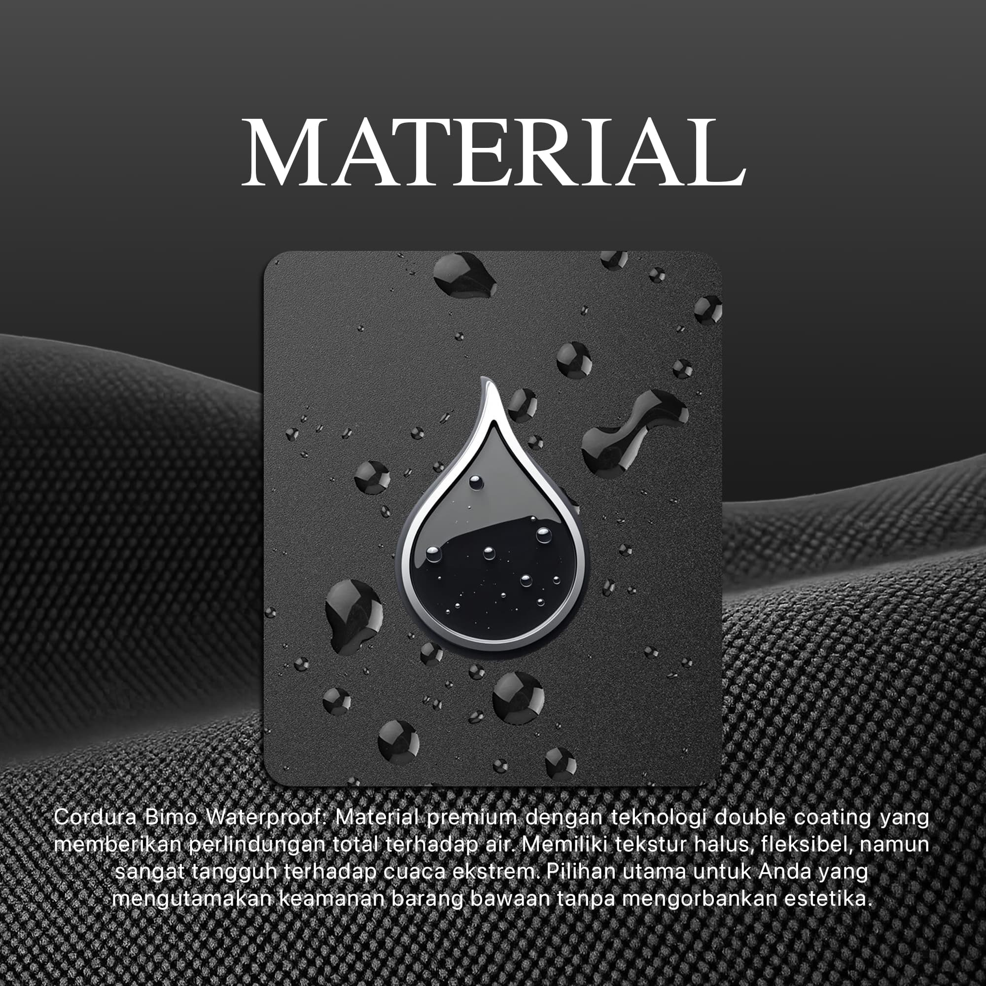 MR MADS - Tas Selempang Pria "KEPLER" Clutch Bag - Sling Bag Waterproof