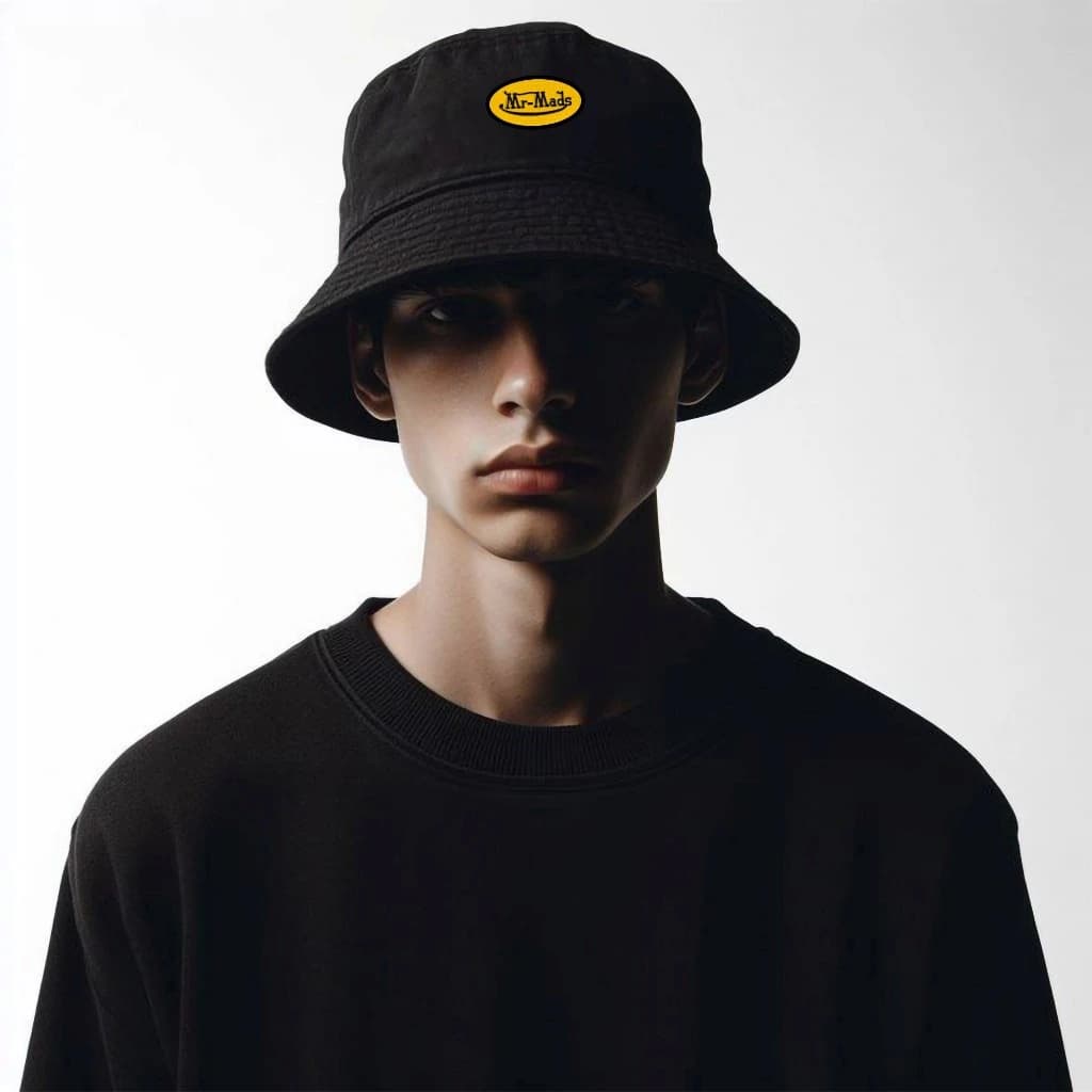 Mr Mads - Bucket Hat Lark - Black