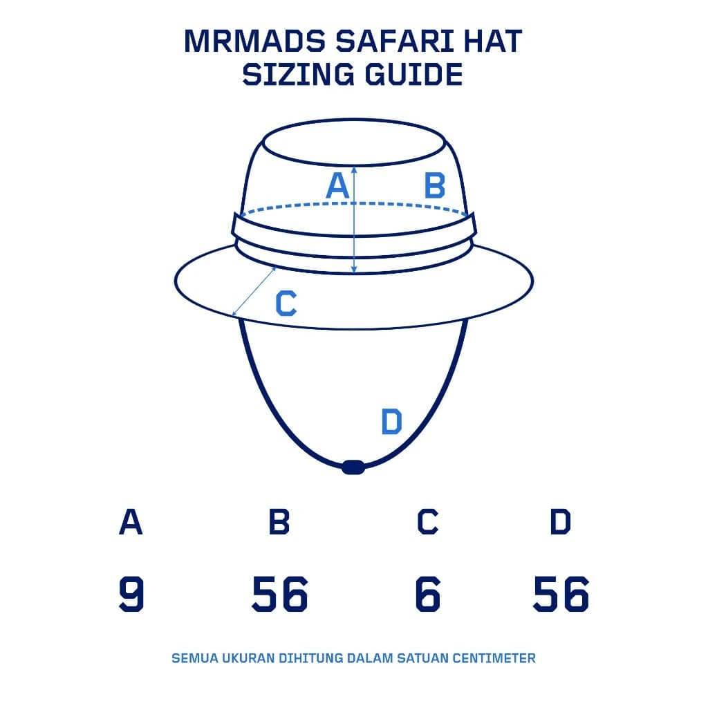 Mr Mads - Safari Hat Lucky - Black