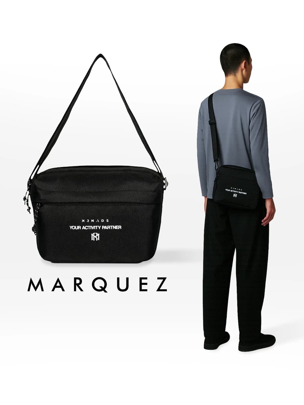 Mr Mads - marquez Sling Bag Tas Selempang Pria Waistbag Pria crossbody & shoulder bags