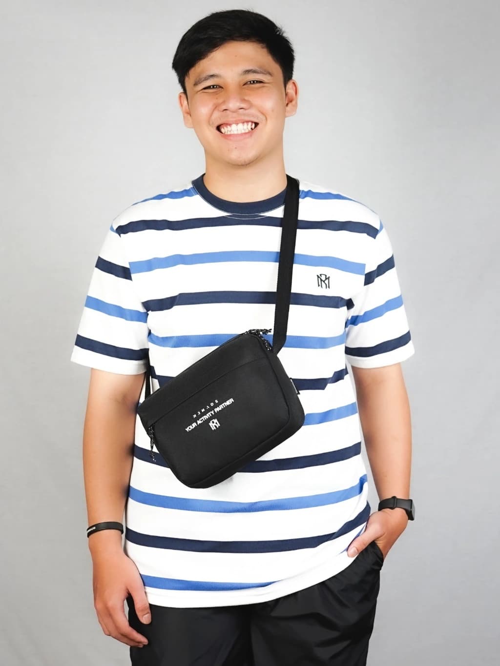 Mr Mads - marquez Sling Bag Tas Selempang Pria Waistbag Pria crossbody & shoulder bags