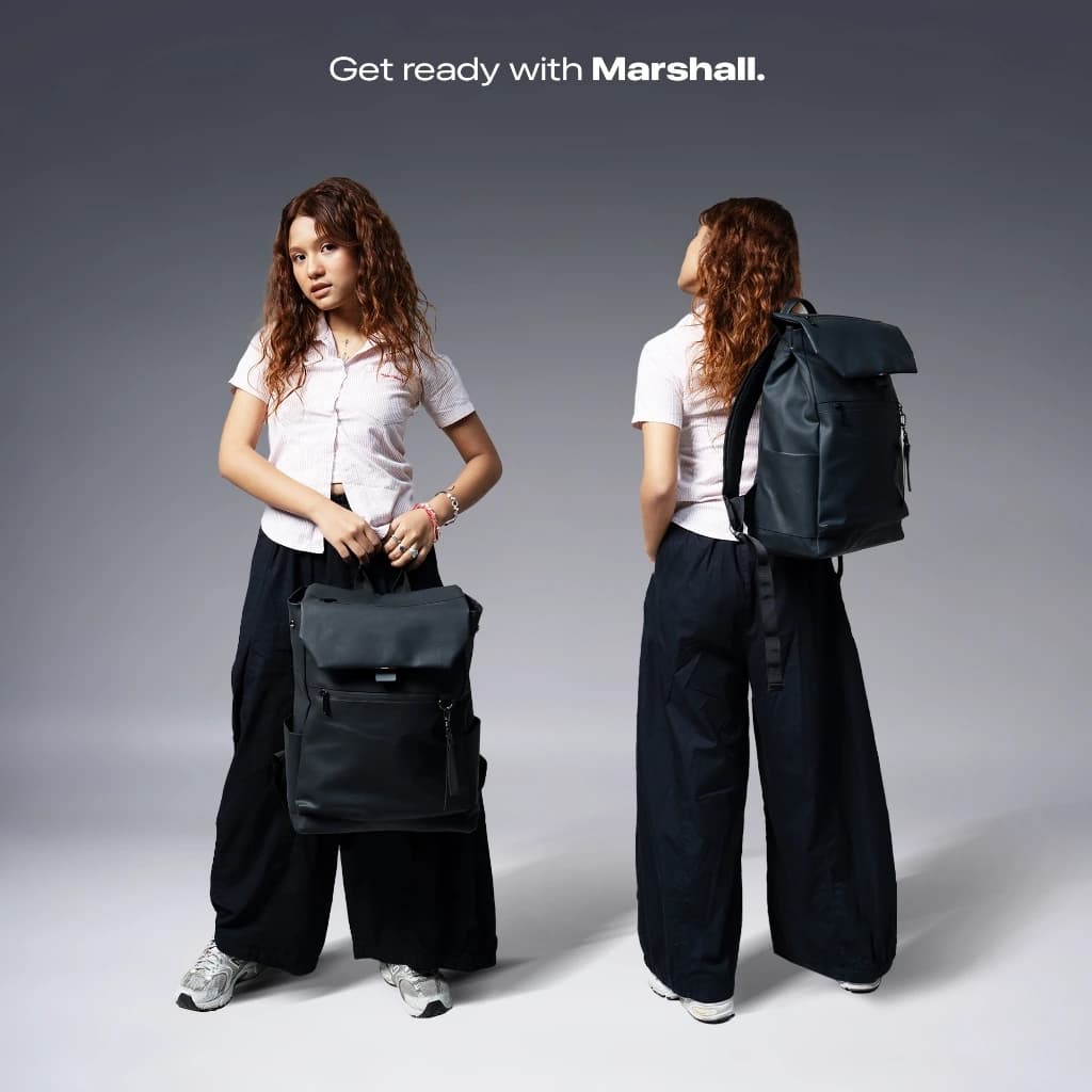 Mr Mads - Marshall Backpack Pria - Tas Ransel Pria Wanita Tas Punggung Pria Outdoor Kapasitas Besar Tas laptop 14,6 Inc - Waterproof