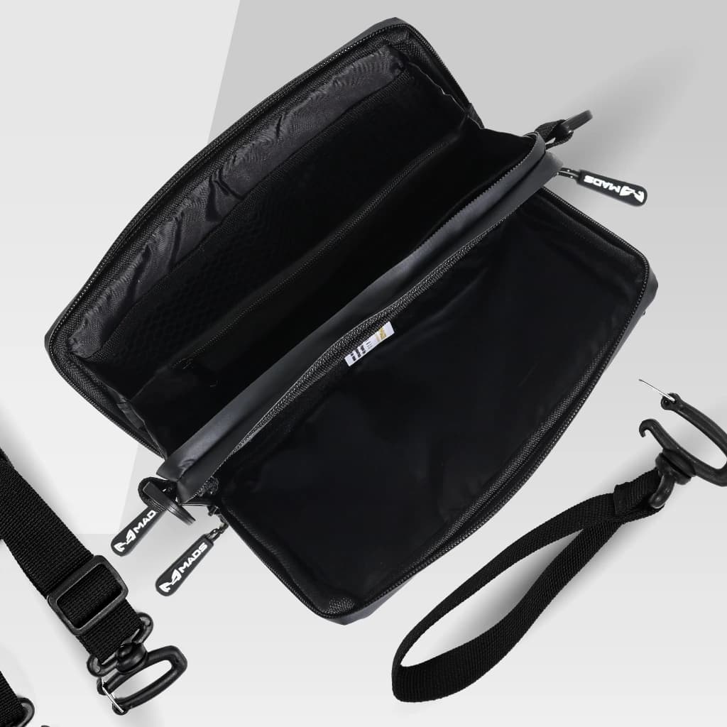 Mr Mads - Mileva Clutch Bag - Hand Bag Sling Bag Pouch Bag Hanging Bag Tas Selempang HP Dompet - Organizer Card Pocket Waterproof Multifungsi