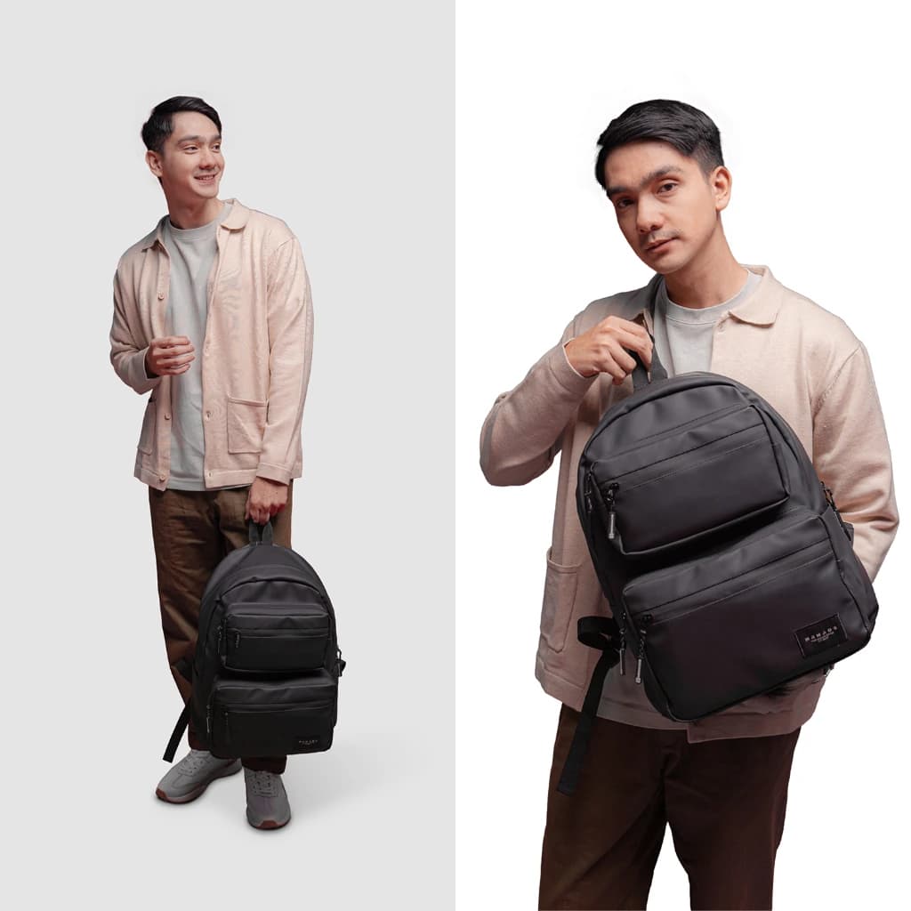 Mr Mads - Musketeer Backpack Pria - Tas Ransel Pria Wanita Tas Punggung Pria Outdoor Kapasitas Besar Tas laptop 14 Inc - Waterproof