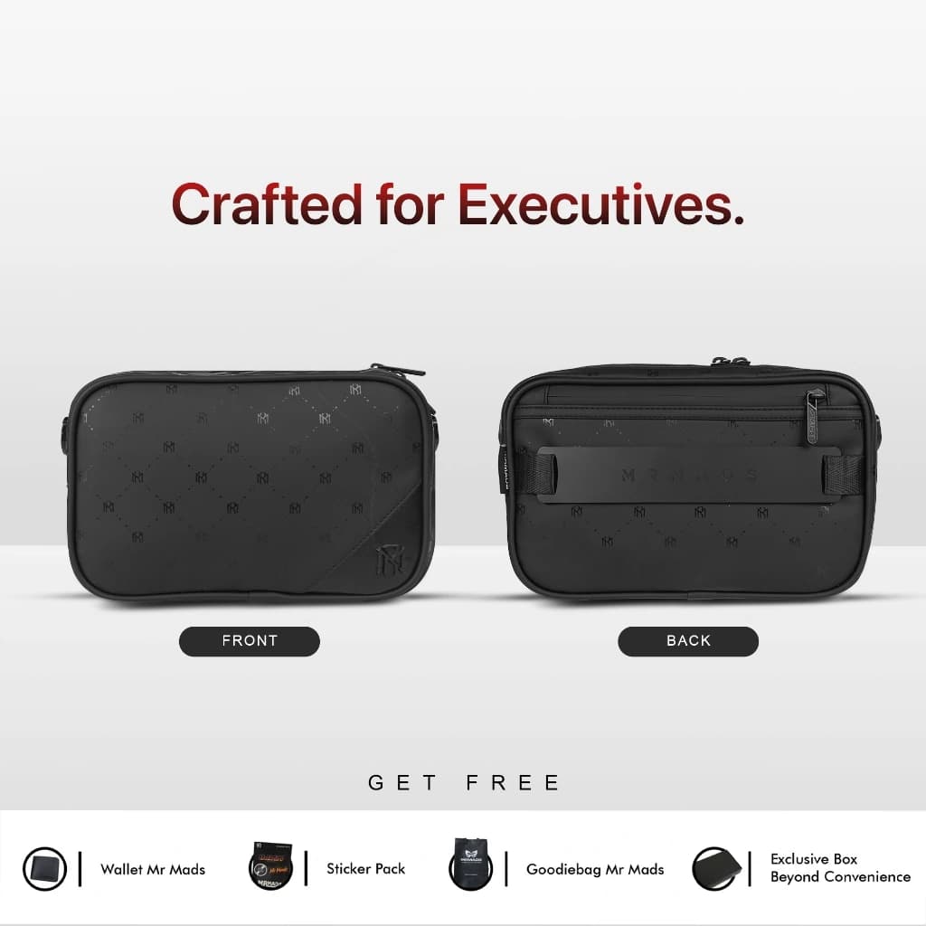 Mr Mads - Olympus Clutch Bag Sling Bag Shoulder Bag Hand Bag Executive Series