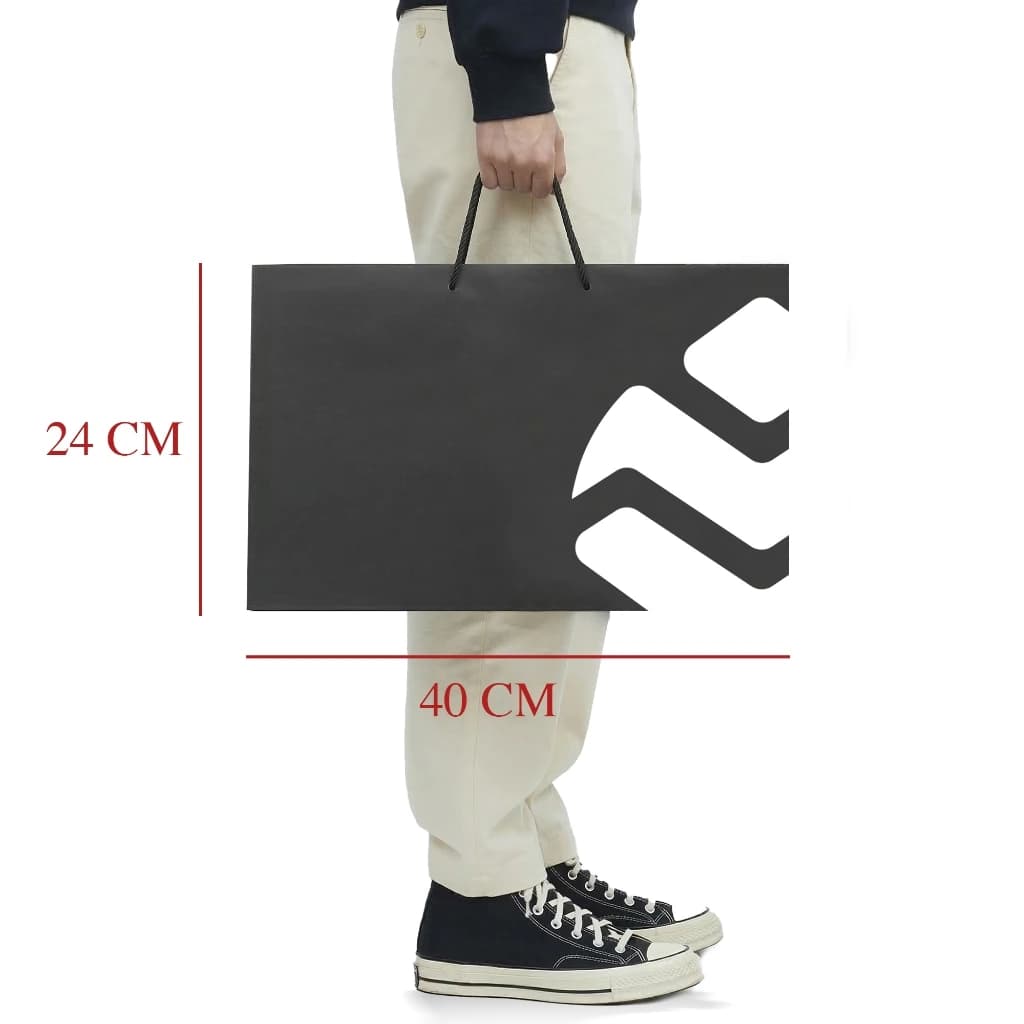 Mr Mads - Paper Hadiah Ulang Tahun Birthday Gift Black Kertas Kado
