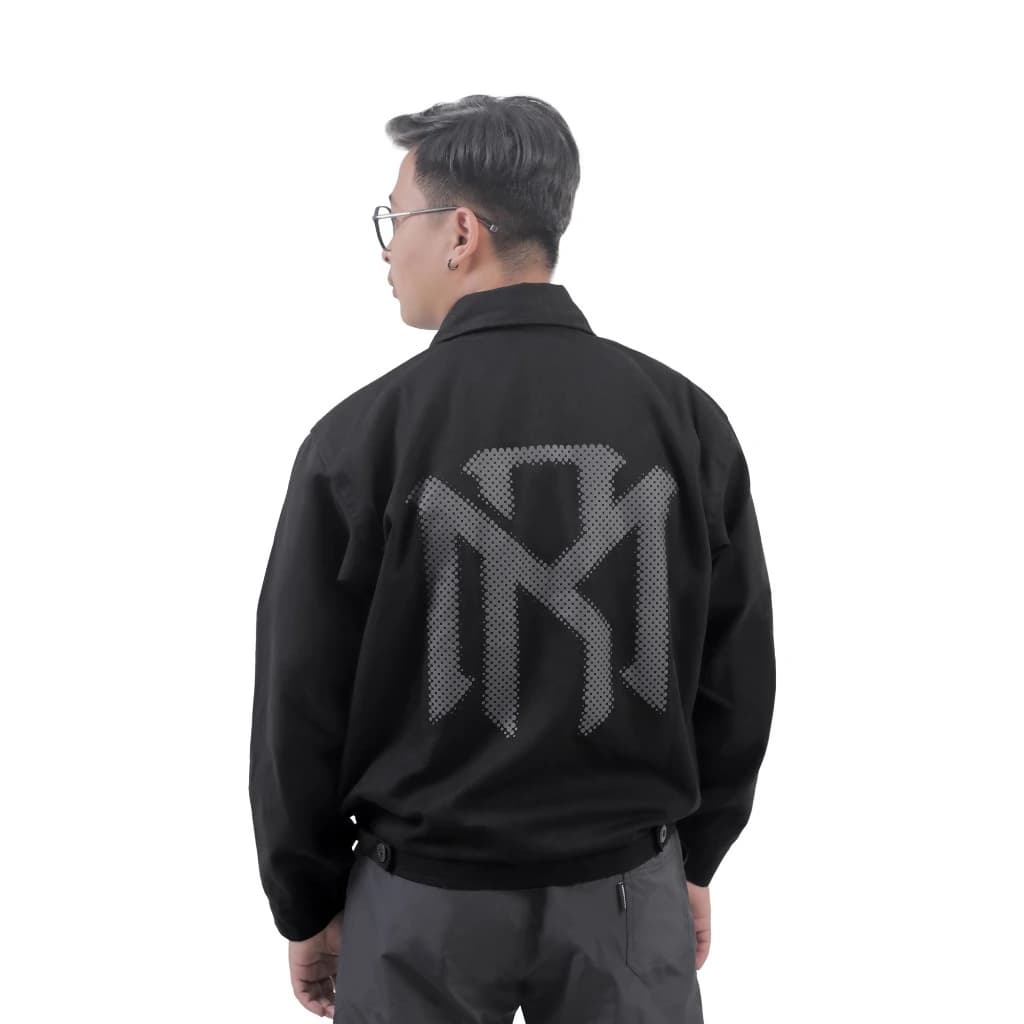Mr Mads - Ramone Jacket Oversize Boxy Cut - Black