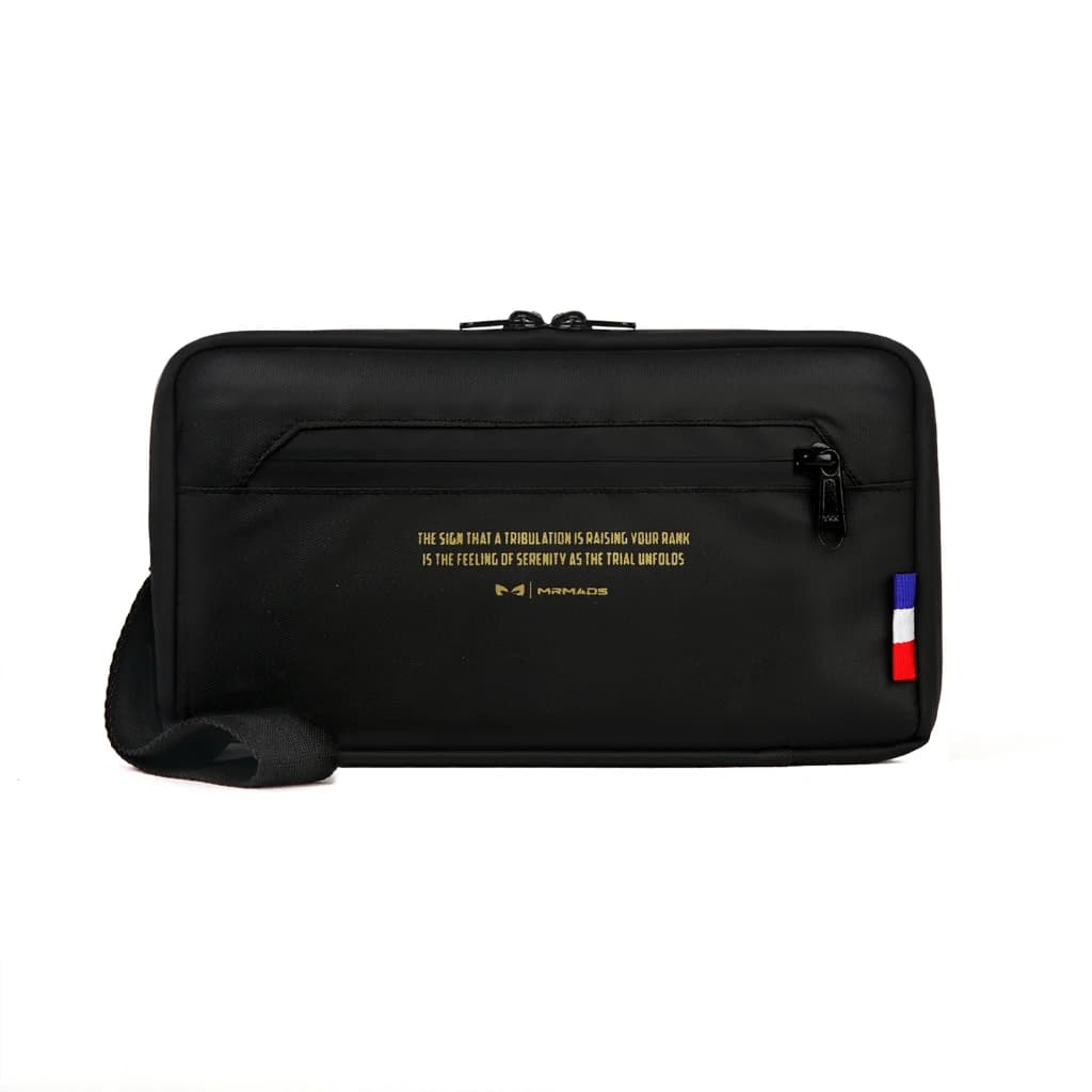 Mr Mads - Tas Hand Bag "RAVELIN" 3 in one - Clutch Bag Pria - Sling Bag Pria - Tas Selempang Pria Multifungsi