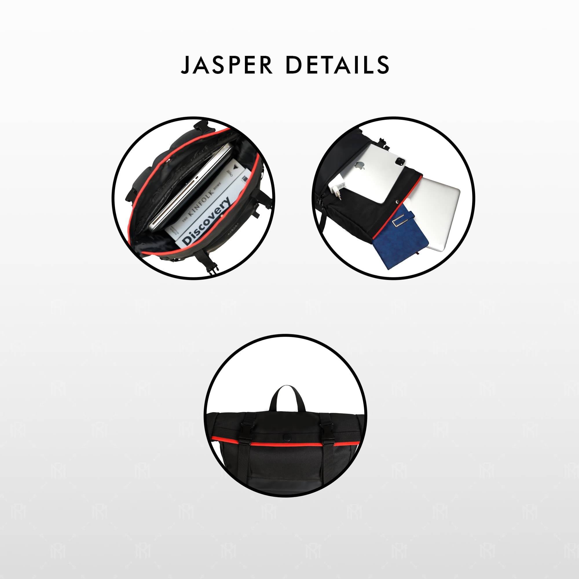 Mr Mads - Raven Backpack Pria - Tas Ransel Pria Wanita Tas Punggung Pria Outdoor Kapasitas Besar Tas laptop 15 Inch
