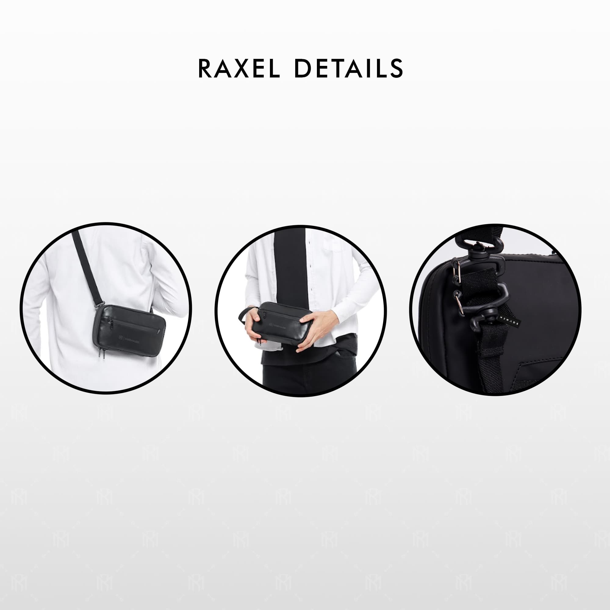 MR MADS - Tas Selempang Pria "RAXEL" Clutch Bag - Sling Bag Waterproof