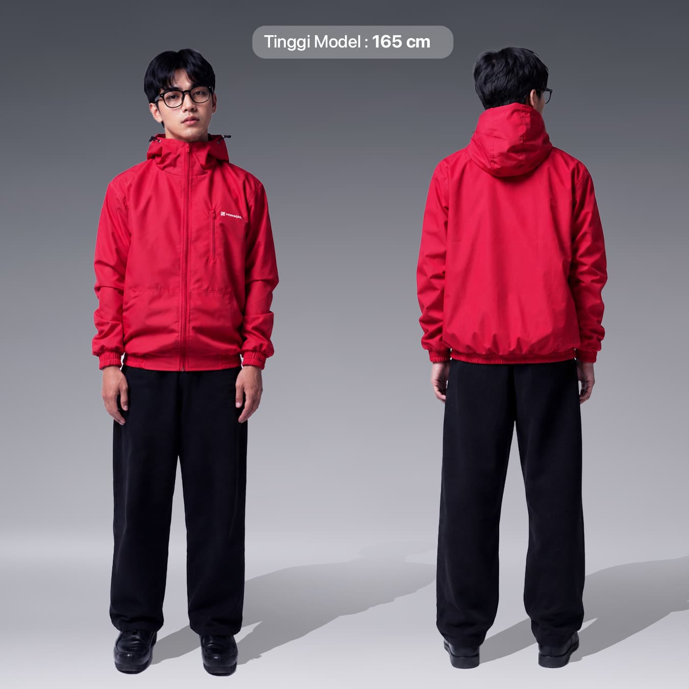 Mr Mads - Jacket Reinhard - Red - Jacket Water Resistant Modern Stylish