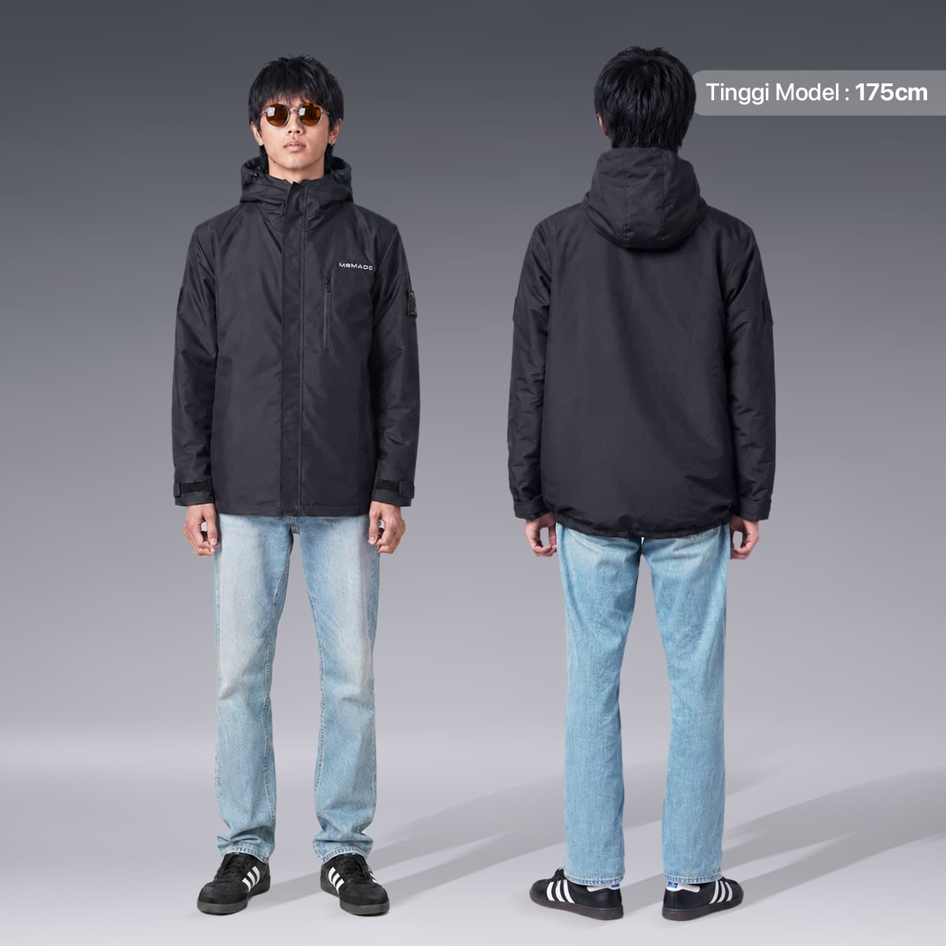 Mr Mads - Jacket Reinhard Pro - Black - Jacket Water Repellent Modern Stylish