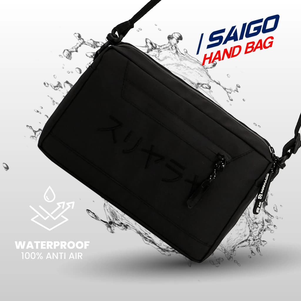 MR MADS - Tas Selempang Pria "SAIGO" Clutch Bag - Sling Bag Waterproof