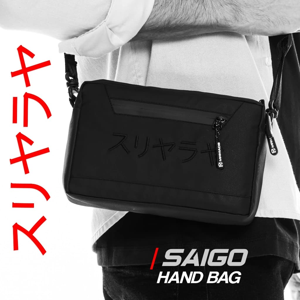 MR MADS - Tas Selempang Pria "SAIGO" Clutch Bag - Sling Bag Waterproof