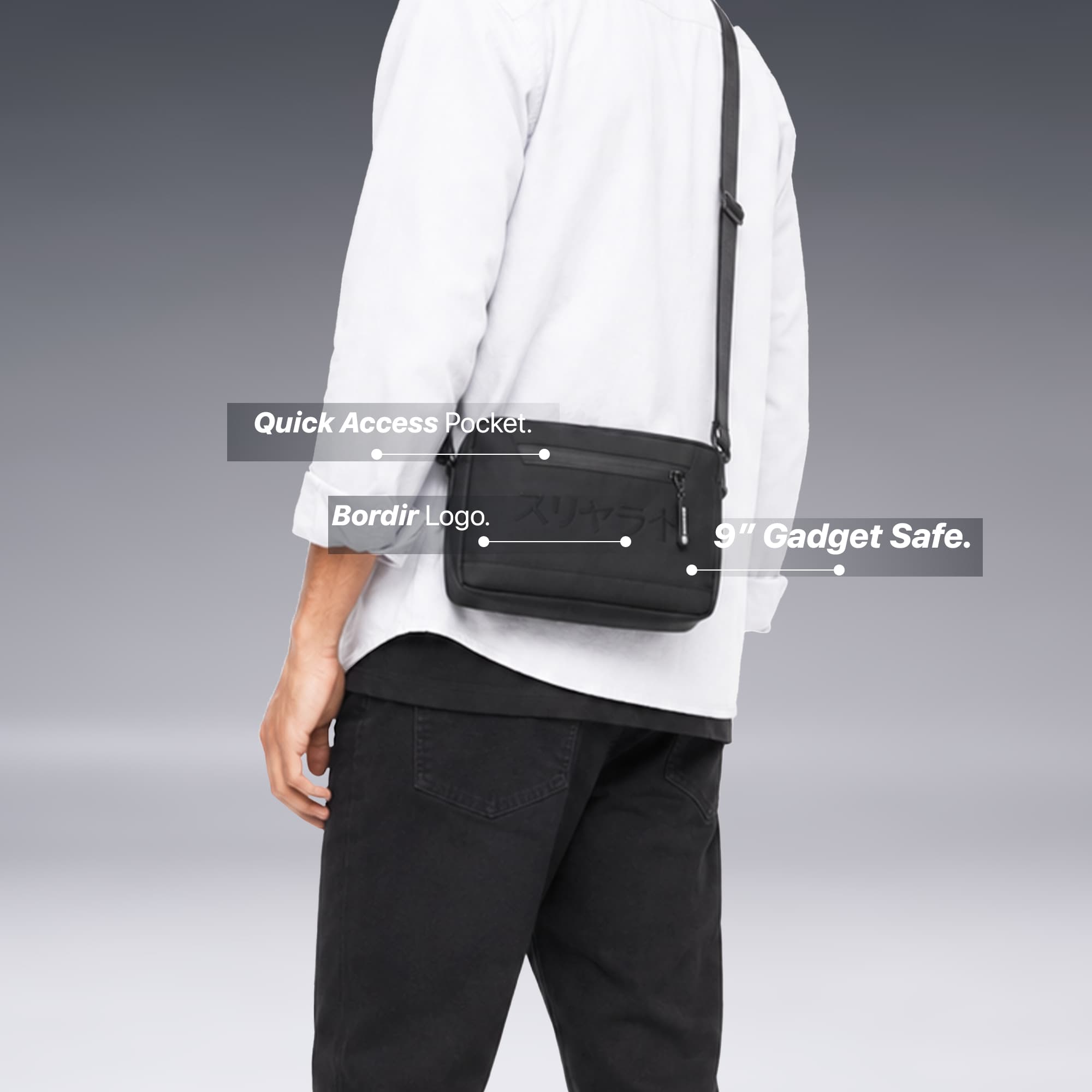 Mr Mads - Saigo Hand Bag - Pouch Pria Wanita Tas Selempang Hand Bag