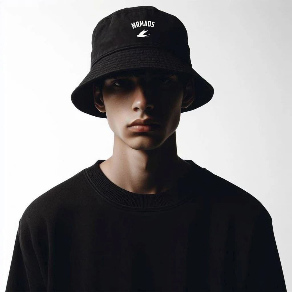 Mr Mads - Bucket Hat Seamus - Black