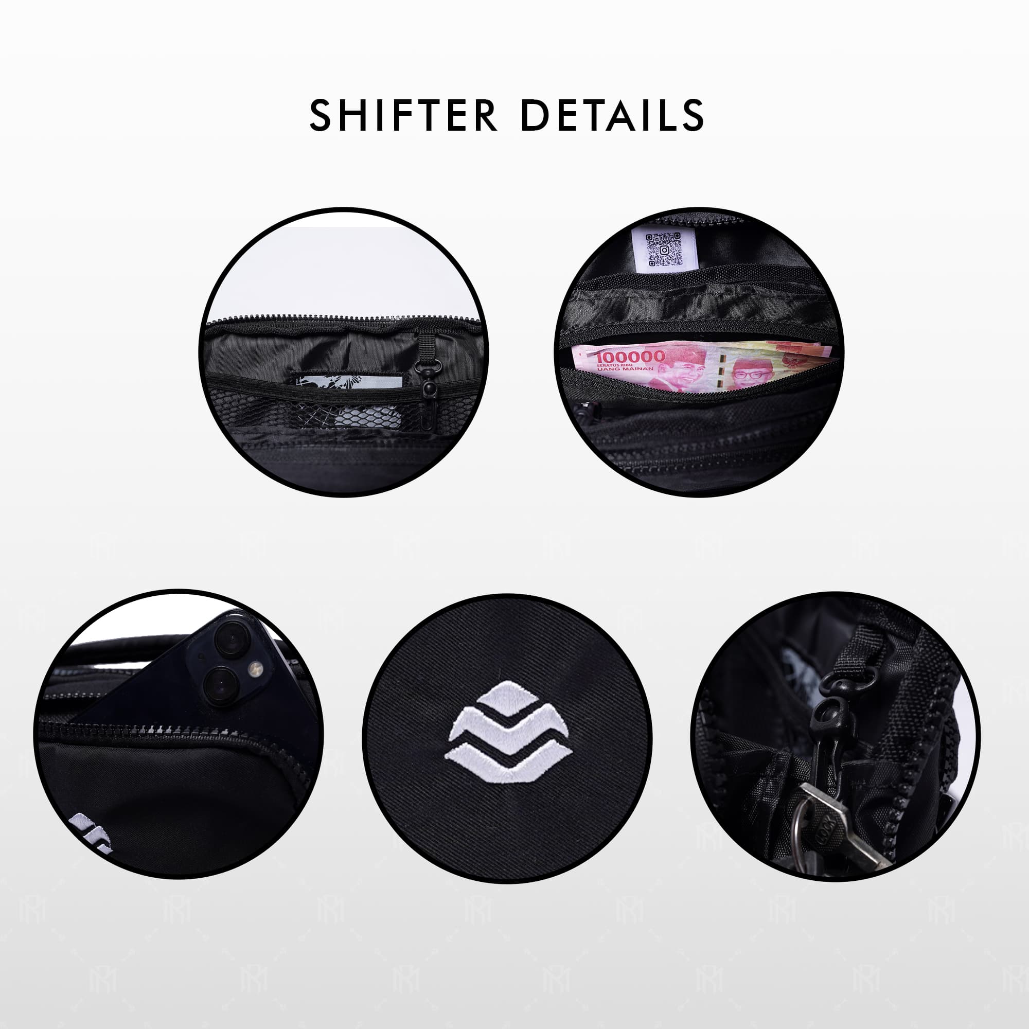 Mr Mads - Shifter Sling Bag Tas Selempang Pria Waistbag Pria crossbody & shoulder bags
