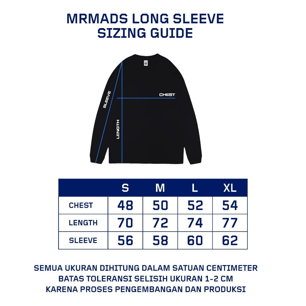 Mr Mads - T-Shirt Torque Society Black Long Sleeve