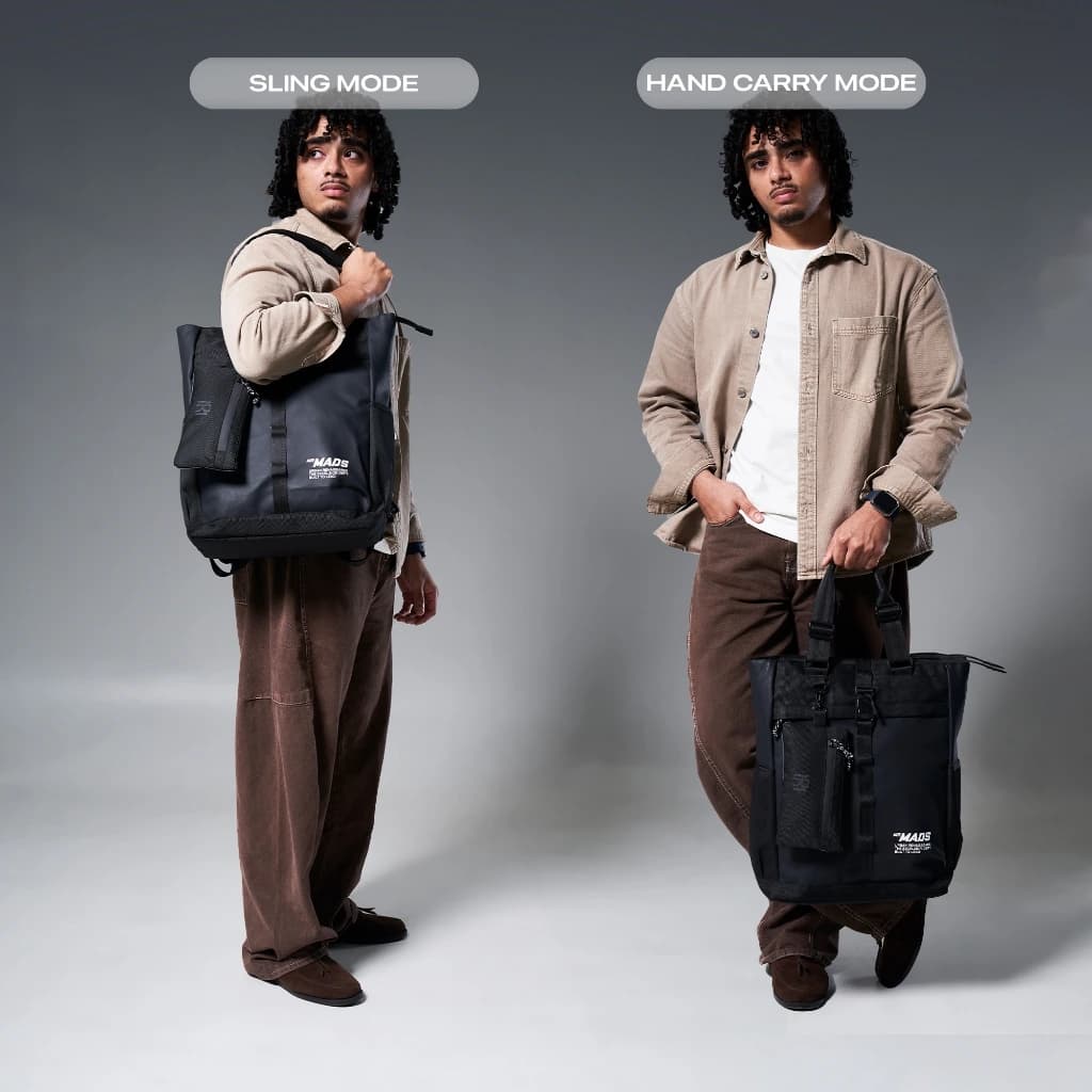 Mr Mads - Velkan Backpack Pria - Tas Ransel Pria Wanita Tas Punggung Pria Outdoor Free Pouch Kapasitas Besar Tas laptop 15 Inc - Waterproof