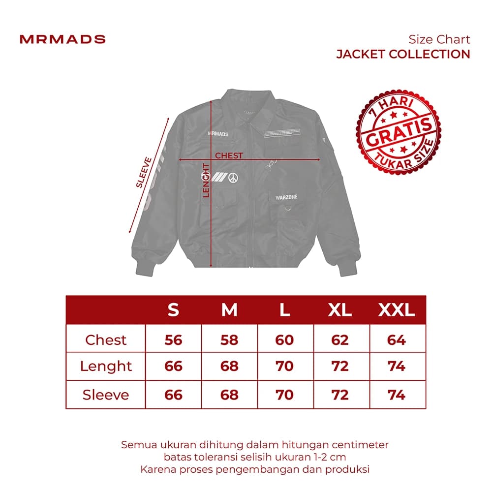 Mr Mads - Jacket Warzone Black
