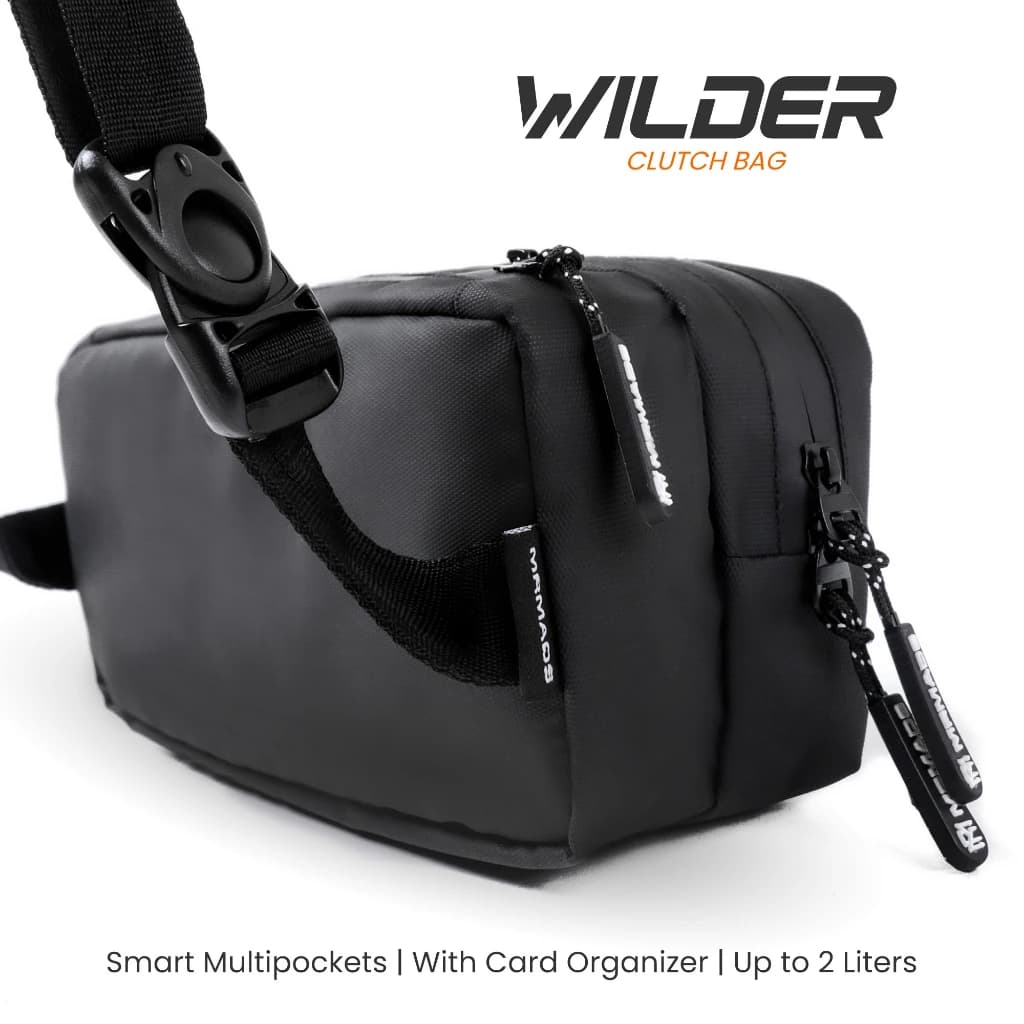 Mr Mads - Wilder Sling Bag Tas Selempang Pria Waistbag Pria crossbody & shoulder bags